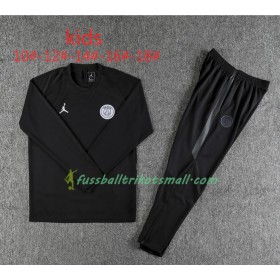 PSG Kinder Sweatshirts Anzüge Jordan Schwarz 2018-2019